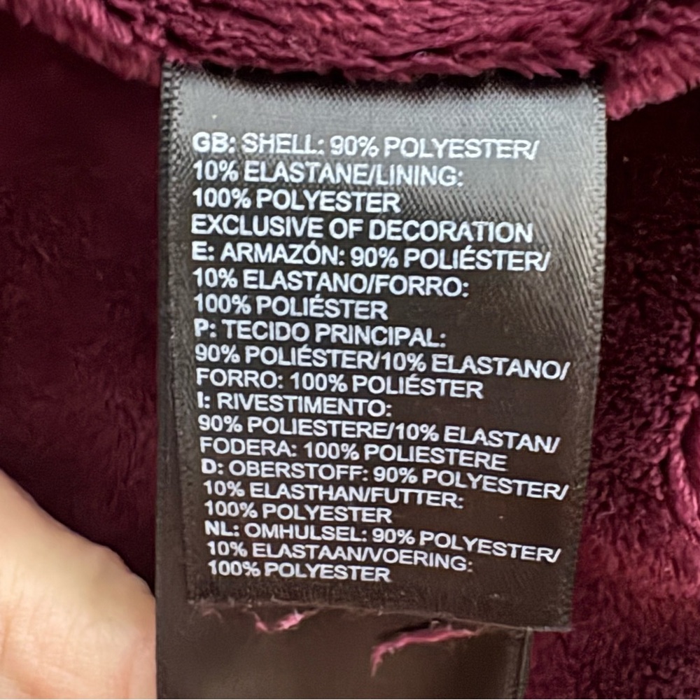 The North Face Womens M Shelbe Raschel Zip-Front Fleece-Lined‎ Windwall Jacket - Picture 8 of 10